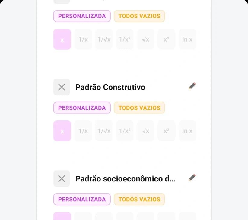 Adição de variáveis